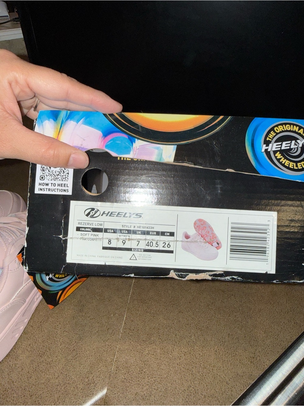 Women’s Heelys Pink Low-Top Skate Sneakers - Picture 8 of 9